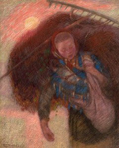 「収穫者」のための研究、1910 作： William Shackleton